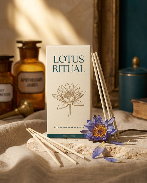 Lotus Ritual Blue Lotus herbal sticks